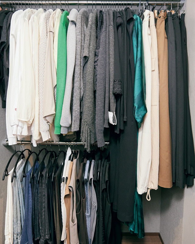 水上さんのクローゼット