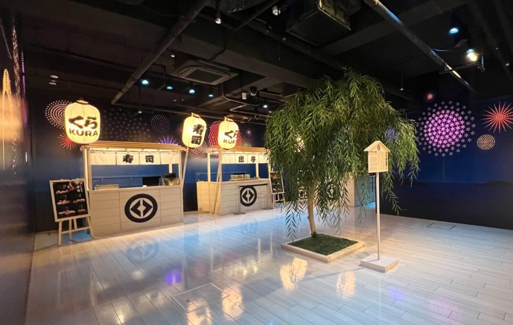 屋台スペースの写真