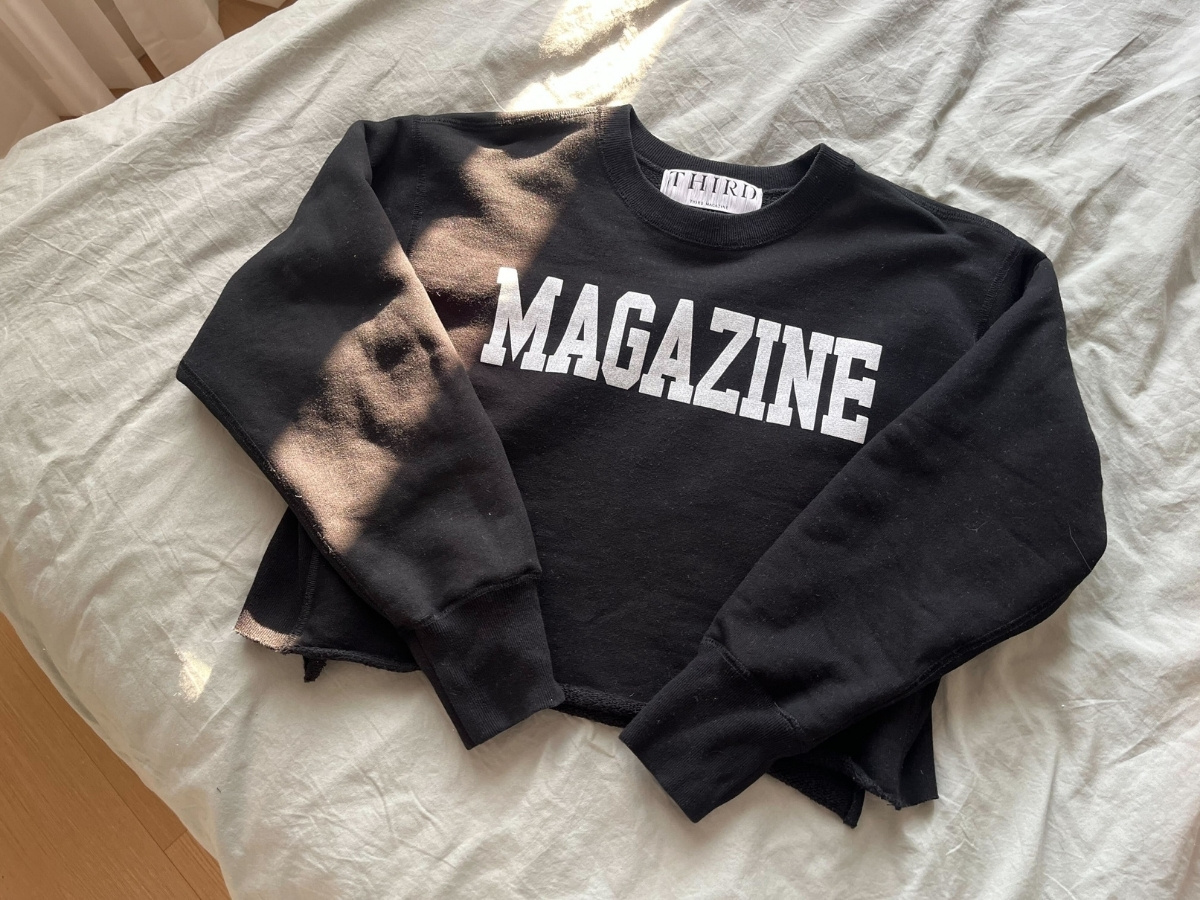 黒スウェットの写真