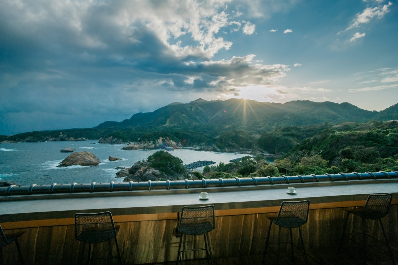 かたわれテラスから撮影した景色の写真