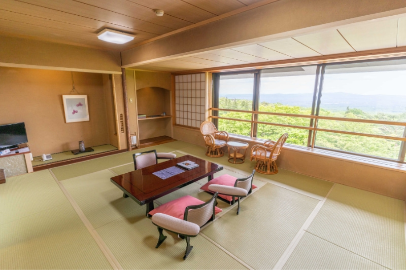 展望客室の写真