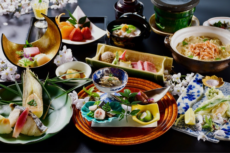 会席料理の写真