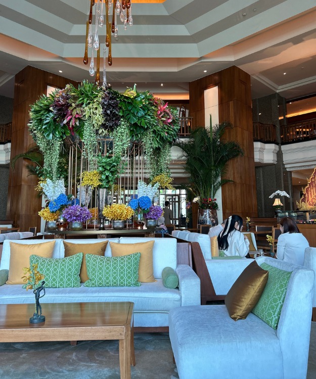 ザ・ペニンシュラバンコクのロビー