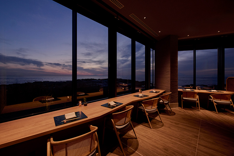 ふふ城ヶ島 レストラン「日本料理 汐結」