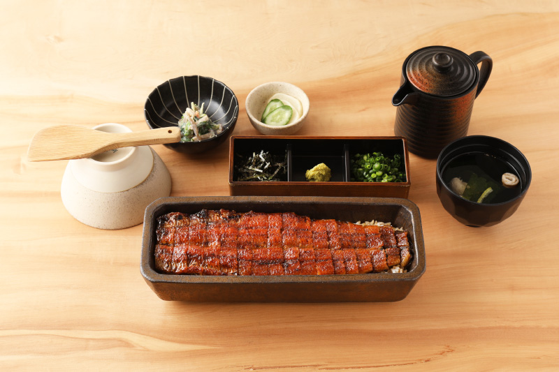 うなぎのひつまぶしセット