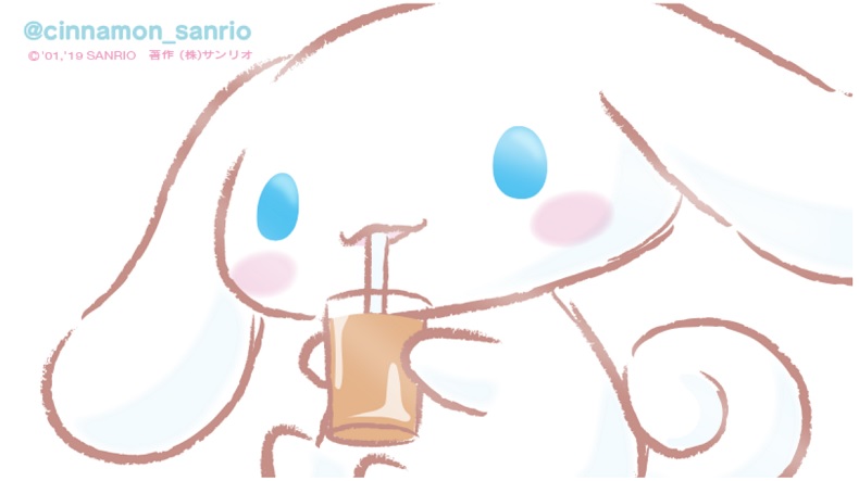 シナモロールのイラスト
