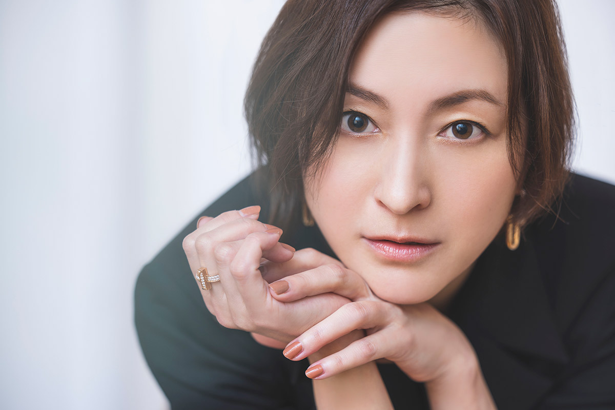 広末涼子さんの強いまなざし