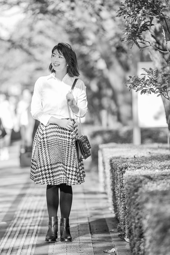 生野陽子さん 立ち姿
