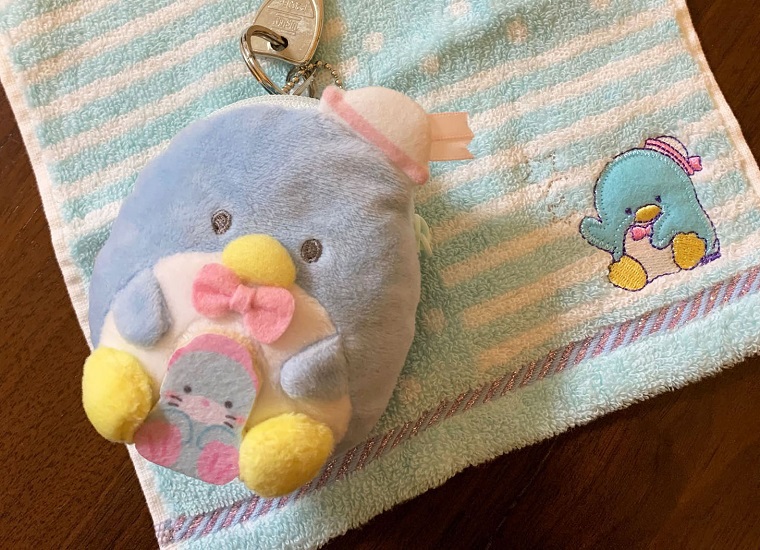 タキシードサムのハンカチとポシェット