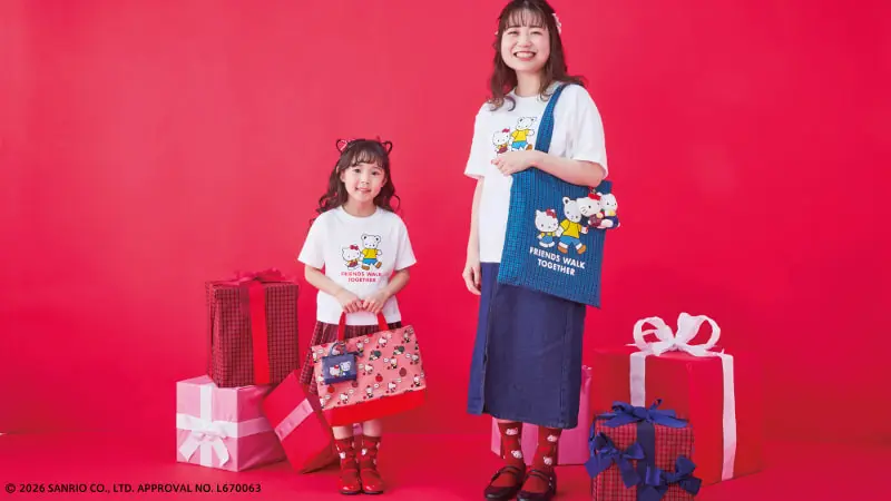 コラボアイテム着用