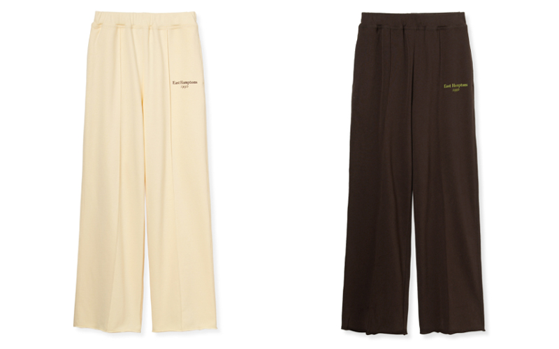 ストレートスウェットパンツ