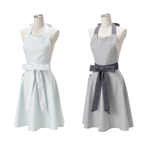 ストライプエプロン