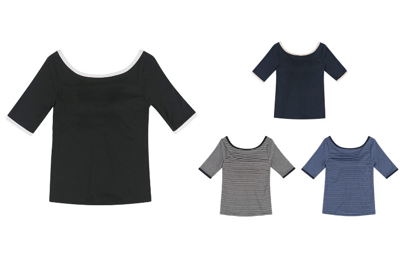 カップインハーフミラノバックオープンT