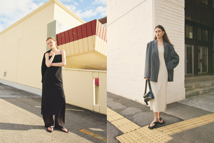 カップインキャミワンピース着用例