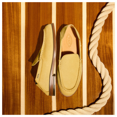 ローファー イエロー