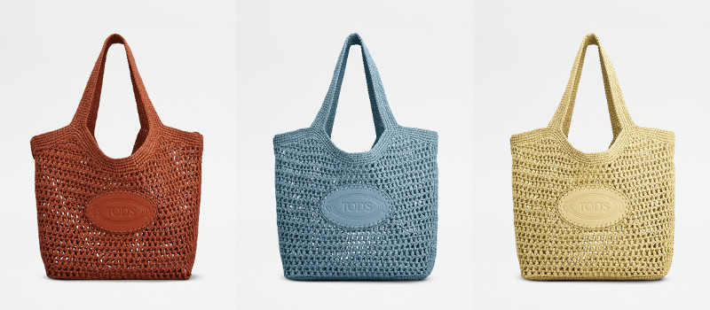 バッグ レッド、ブルー、イエロー