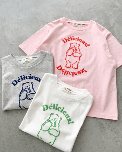 発泡プリントTシャツ