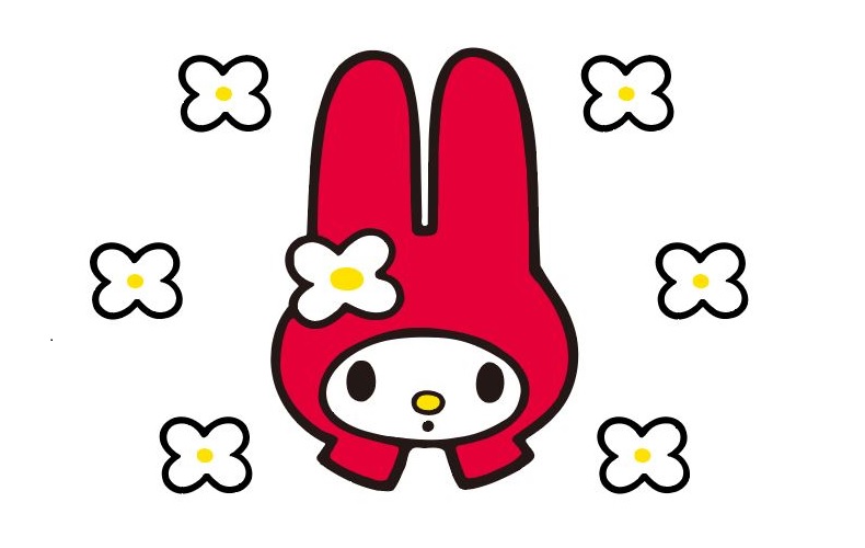 マイメロディのイラスト