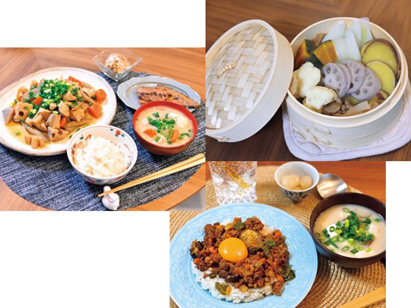 夕ごはん　野菜