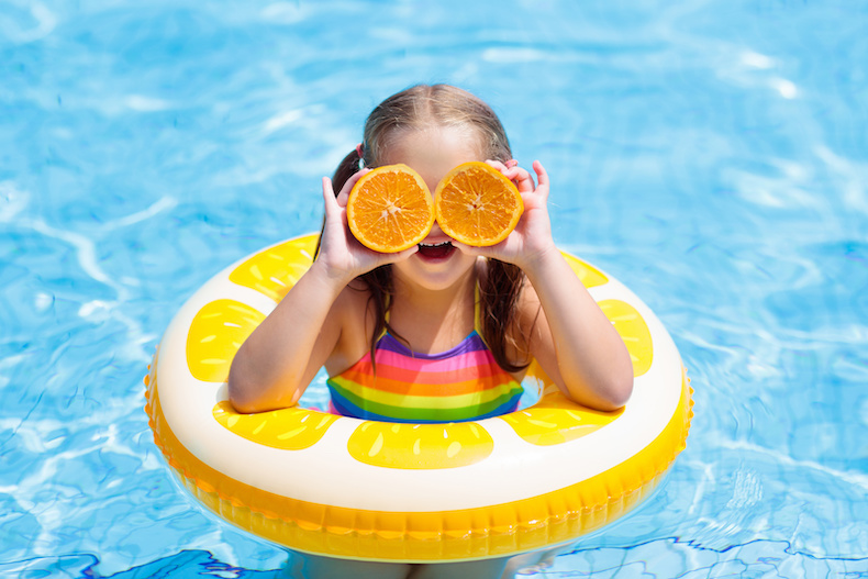 プール持ち物子ども注意点