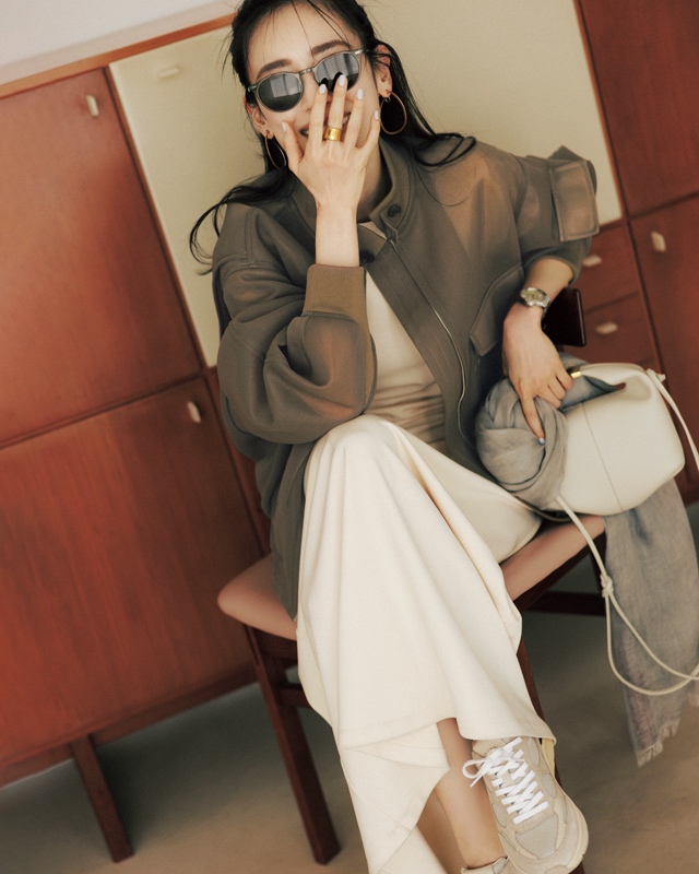 ベージュコーデ