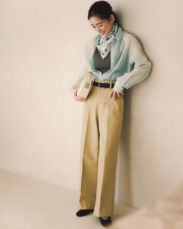 ベージュコーデ