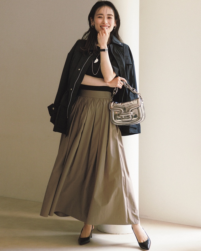 ベージュコーデ