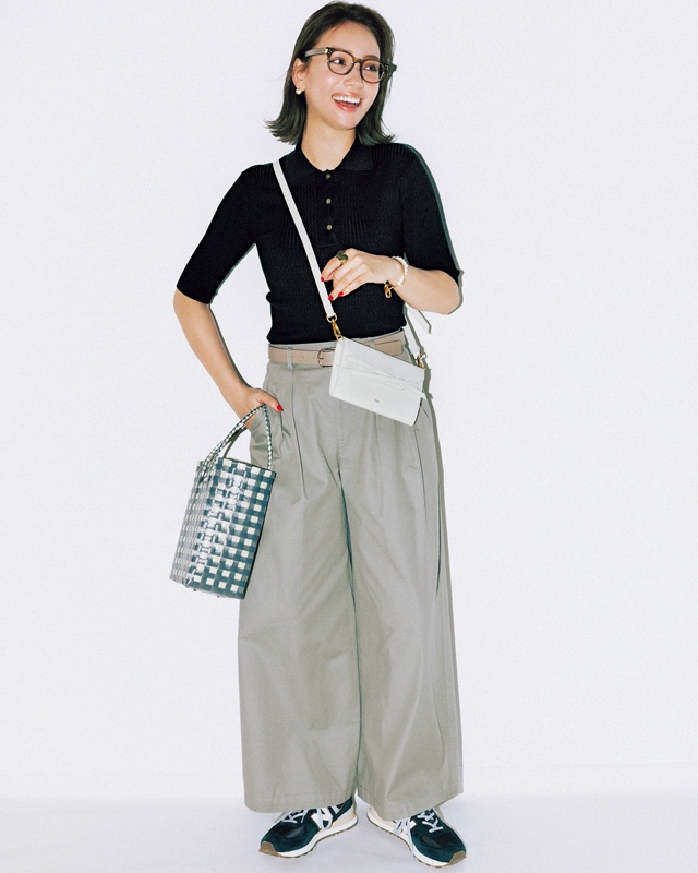 着回しトップス 休日コーデ