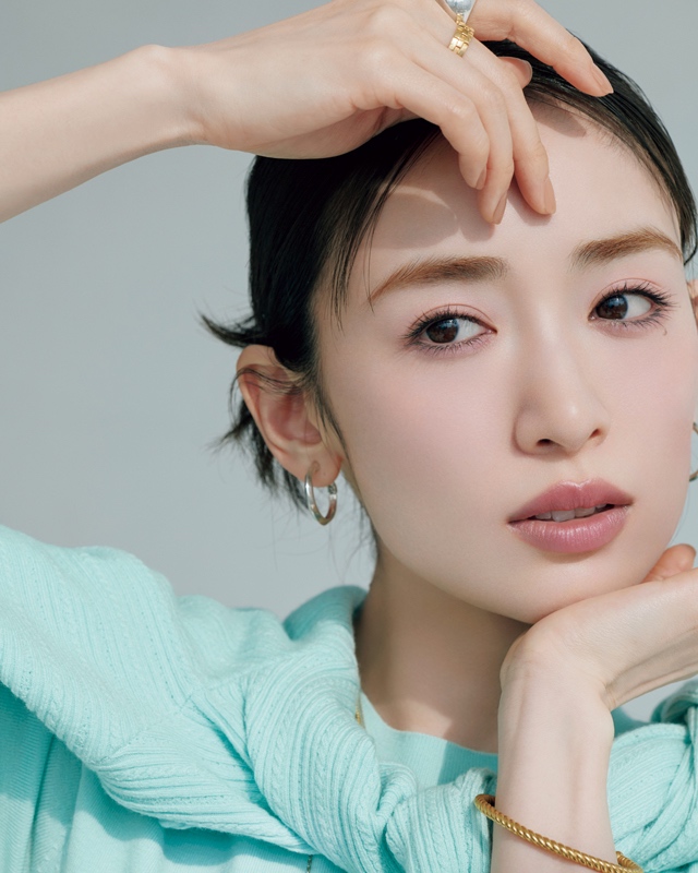 濃淡ピンクメイク