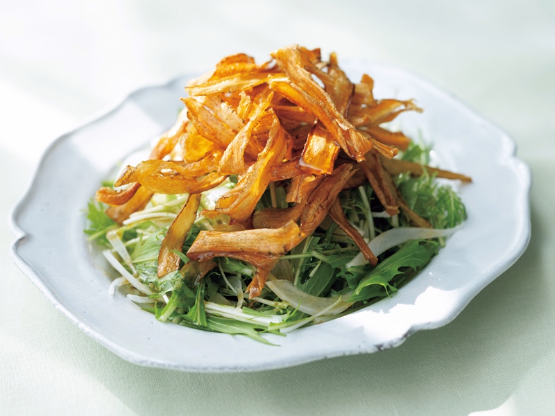 新ごぼうのパリパリサラダ