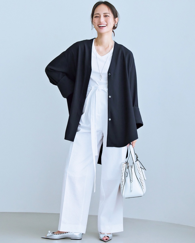 2WAYブラウスコーデ