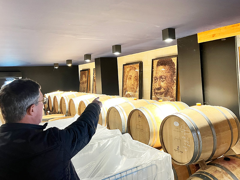 フランスのワイナリー