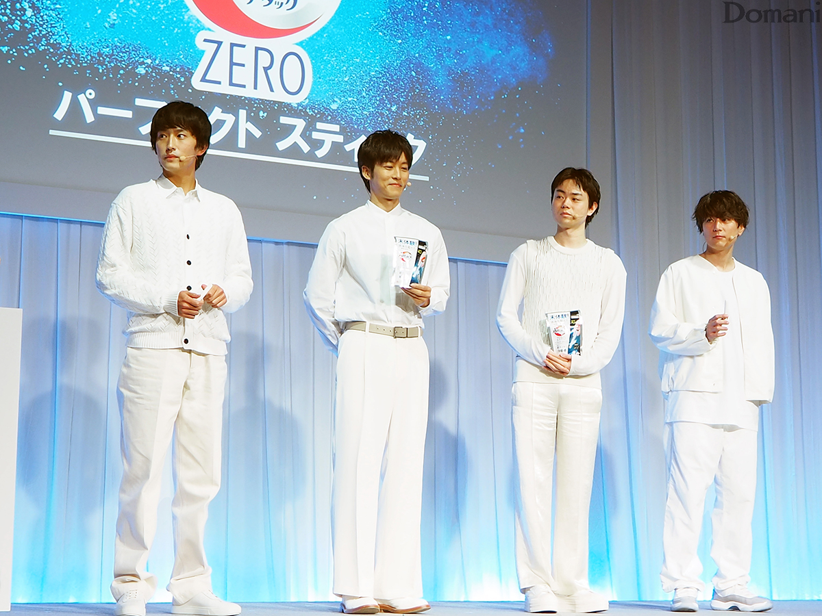 杉野遥亮さん、松坂桃李さん、菅田将暉さん、間宮祥太朗さん