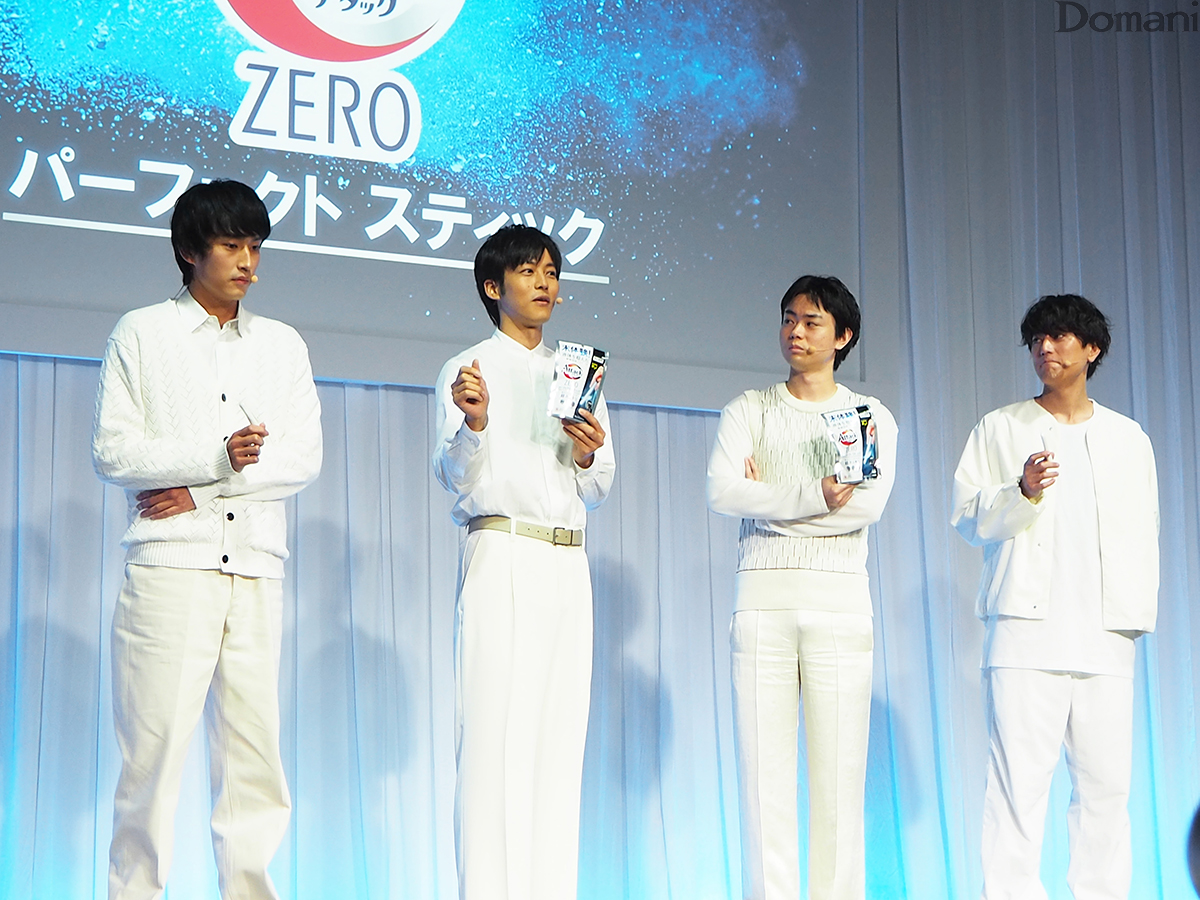 杉野遥亮さん、松坂桃李さん、菅田将暉さん、間宮祥太朗さん