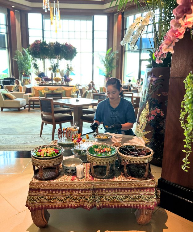 ザ・ペニンシュラバンコクのロビー