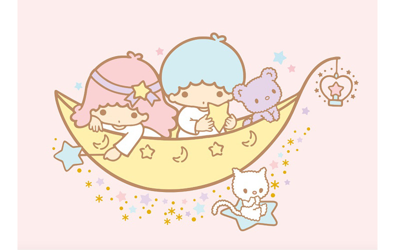 リトルツインスターズのイラスト