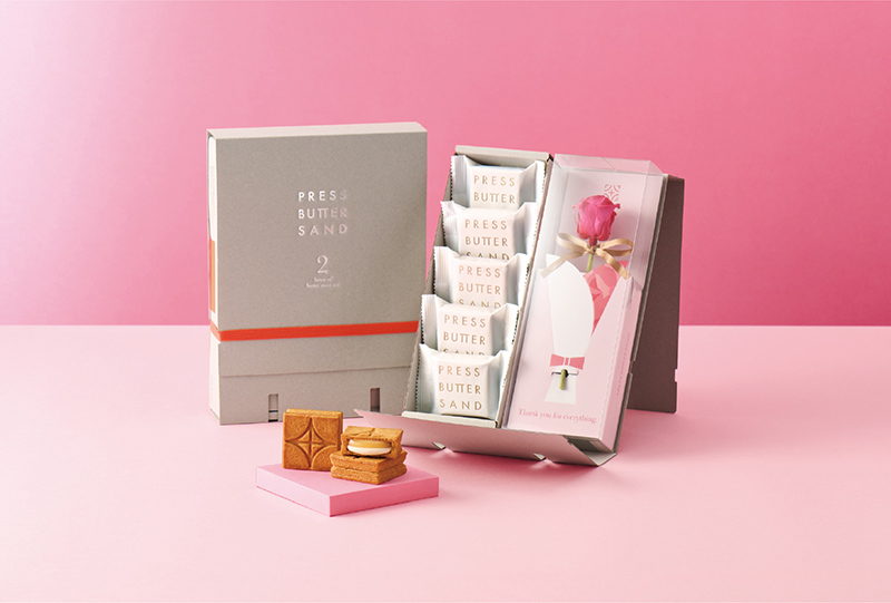 バターサンド5個入&ローズギフトセット
