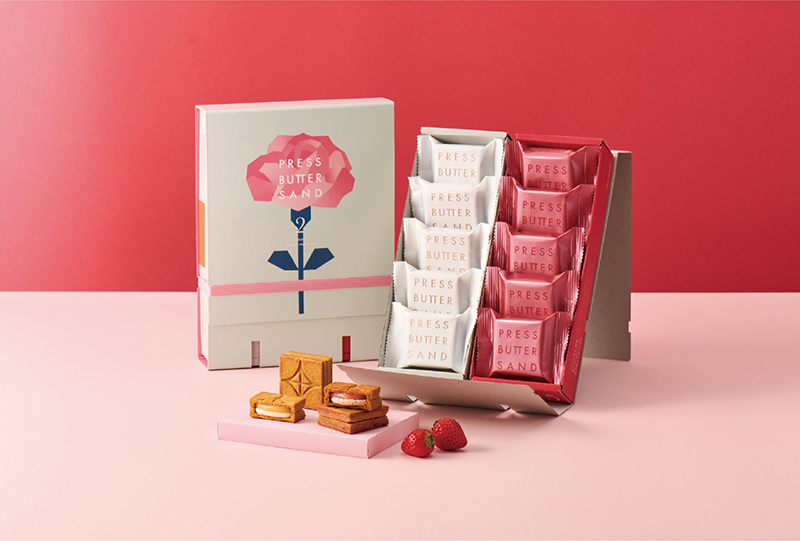 バターサンド2種セット 贅沢いちご