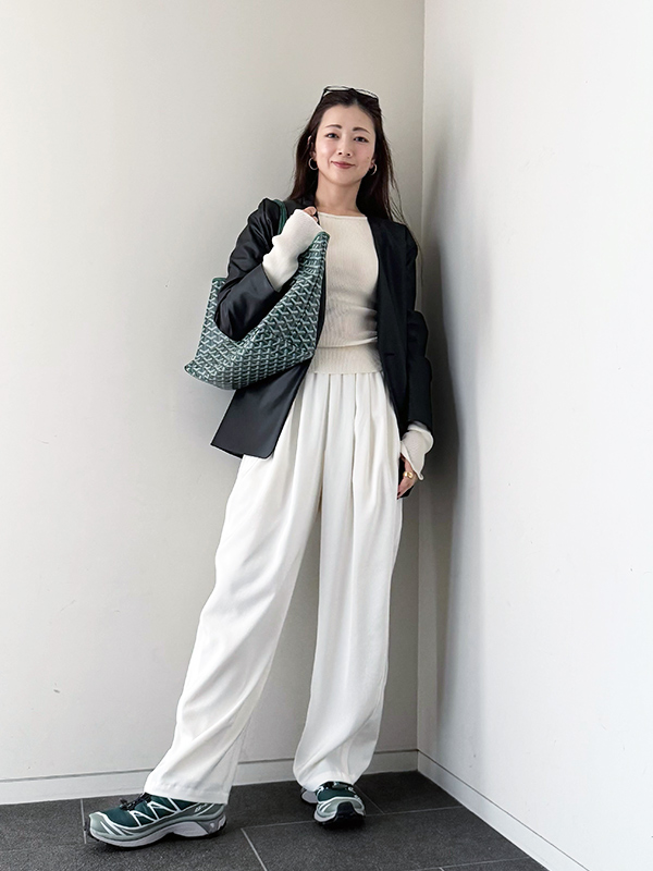 SALOMON XT-6を使ったきれいめカジュアルコーデ