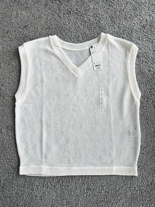 ループヤーンVネックT