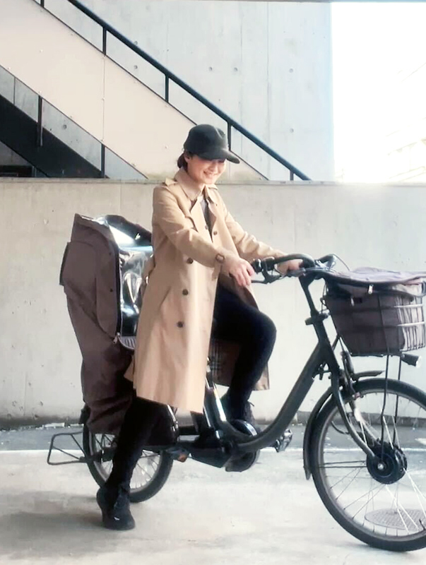 トレンチコートの着こなし