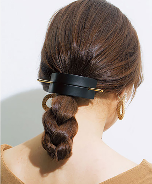 ヘアアレンジした後ろ姿