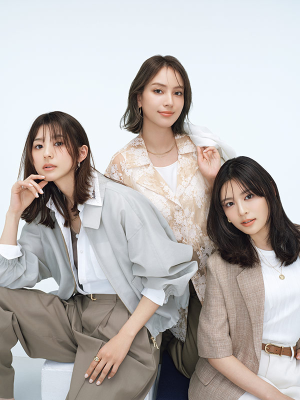 朝比奈彩さん、滝沢カレンさん、古畑星夏さん