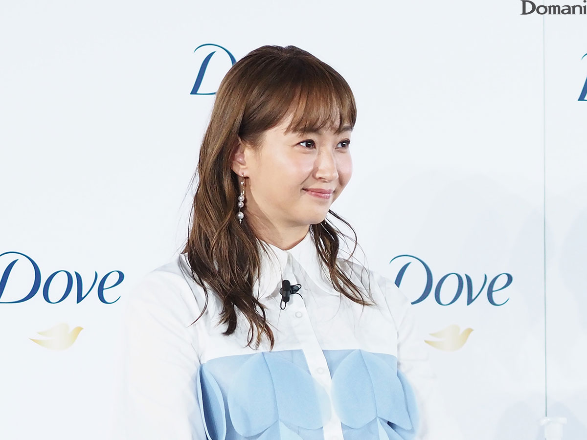 微笑む藤本美貴さん