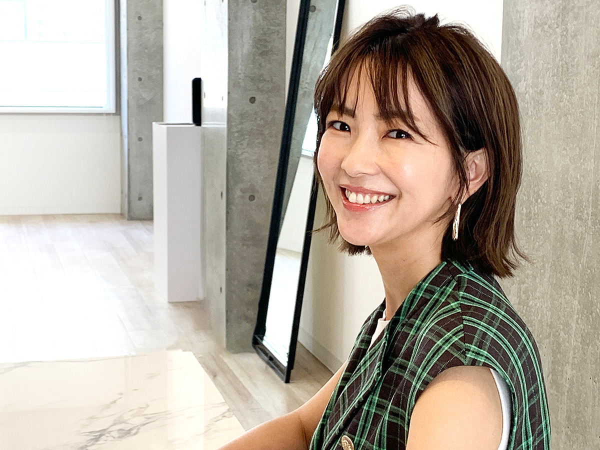 笑顔の大木優紀さん