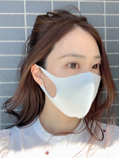 夏用マスク,吉田美帆