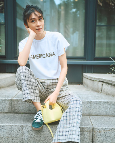 別注ワッフルTシャツ