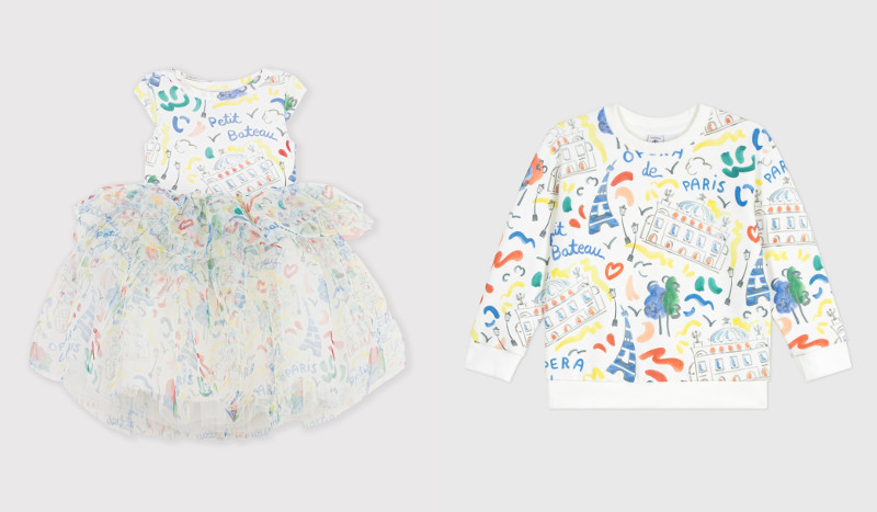 チュールワンピース¥22,000~23,100
スウェット¥13,200~ 14,300