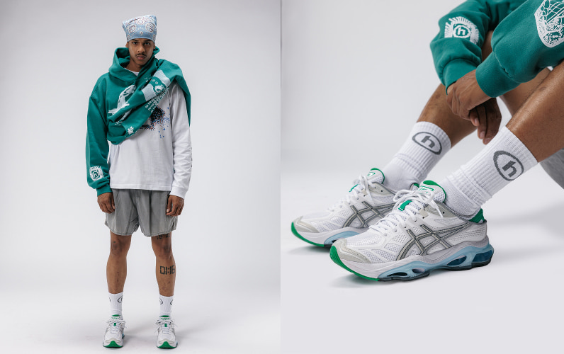 ASICS × HIDDEN GEL-KINETIC 2.0
着用画像