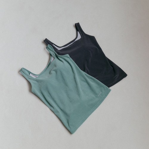 Cup In Pile Tank Top